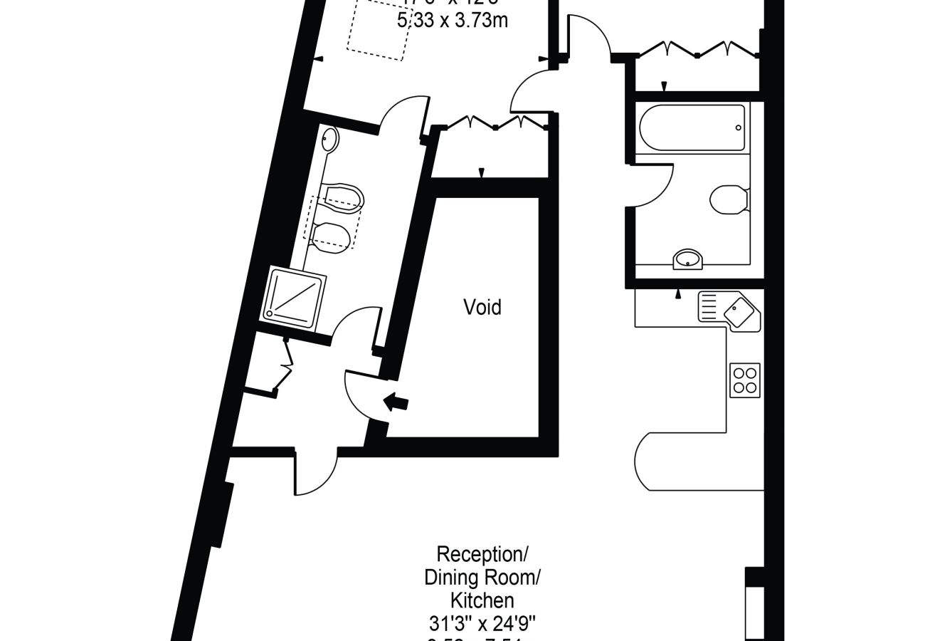 Apartment in London - Borough Shard View SE1